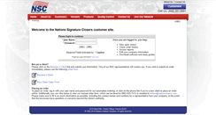 Desktop Screenshot of orders.nationsclosers.com